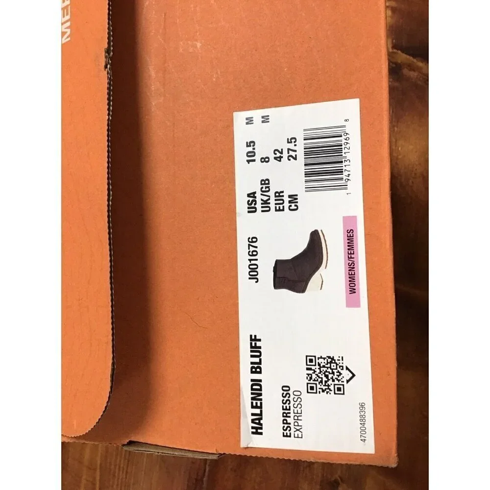 Woman’s Brown Merrell Halendi Bluff Pull-on Boots Size 10.5 - Picture 7 of 10